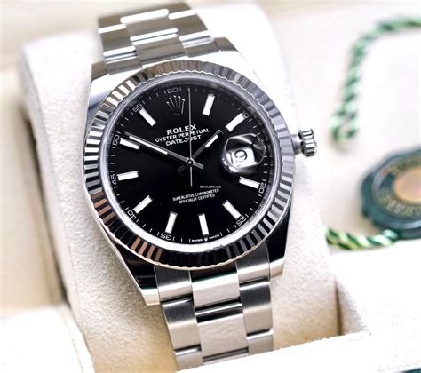 Rolex Datejust 41 41mm 126334 Black Dial Full Set Full